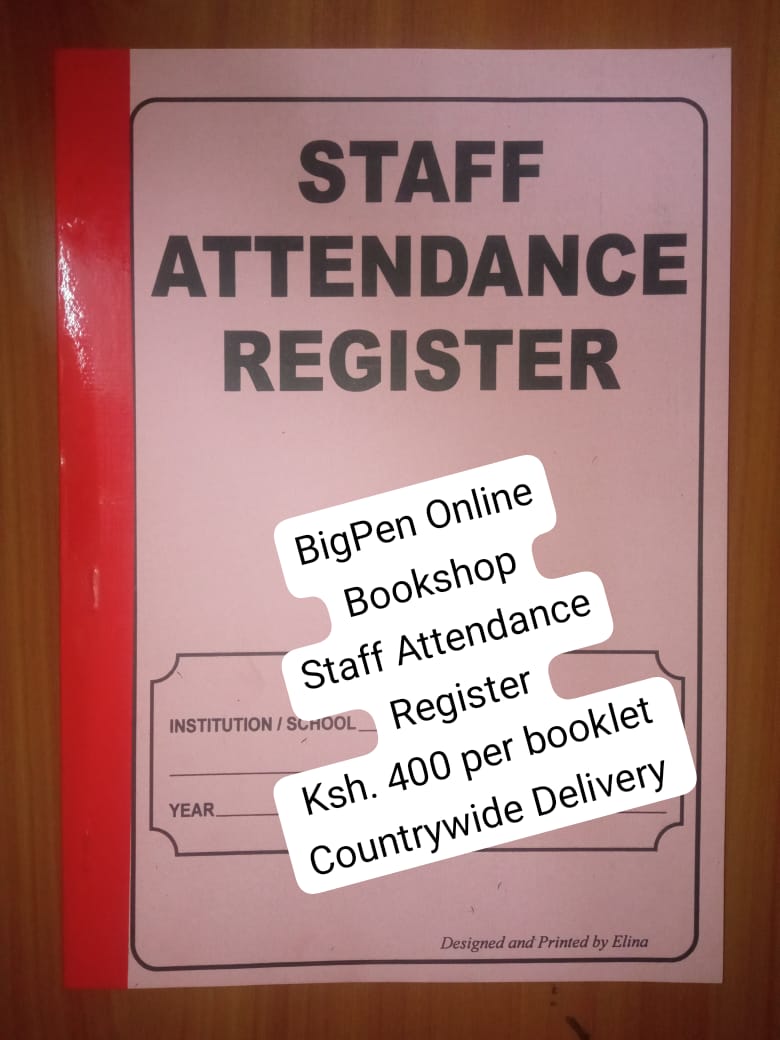 Staff Attendance Register