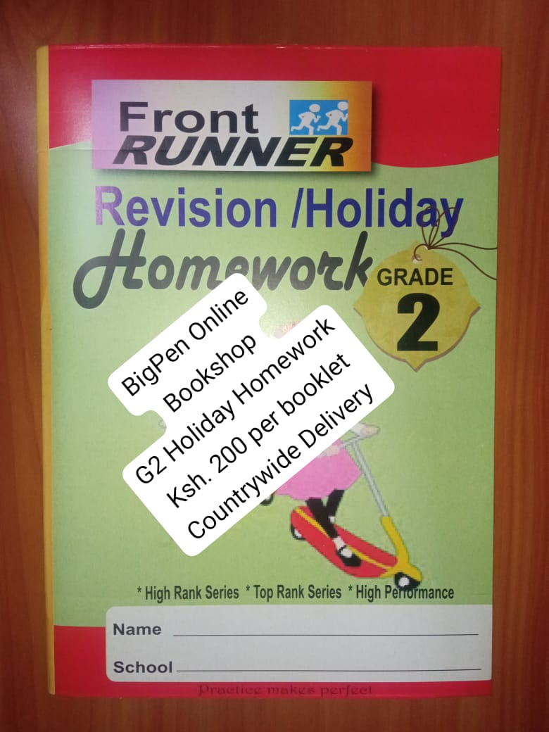 G2 Holiday Homework Book