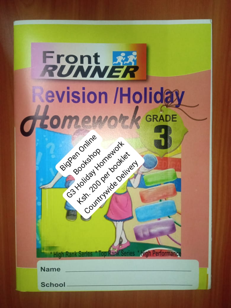 G3 Holiday Homework Book