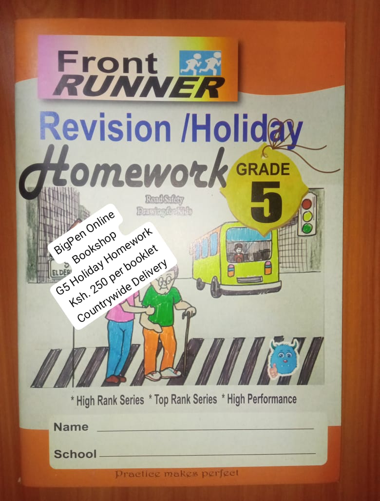 G5 Holiday Homework Book