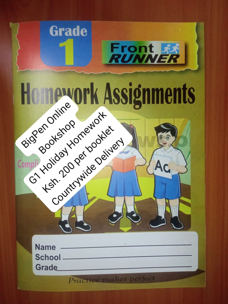 G1 Holiday Homework Book