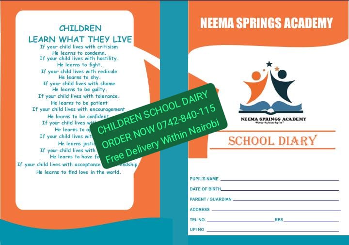 School Diaries item 5