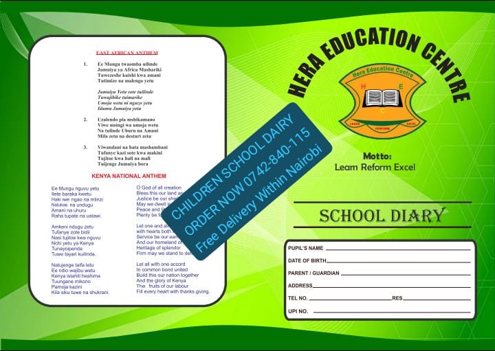 School Diaries item 7
