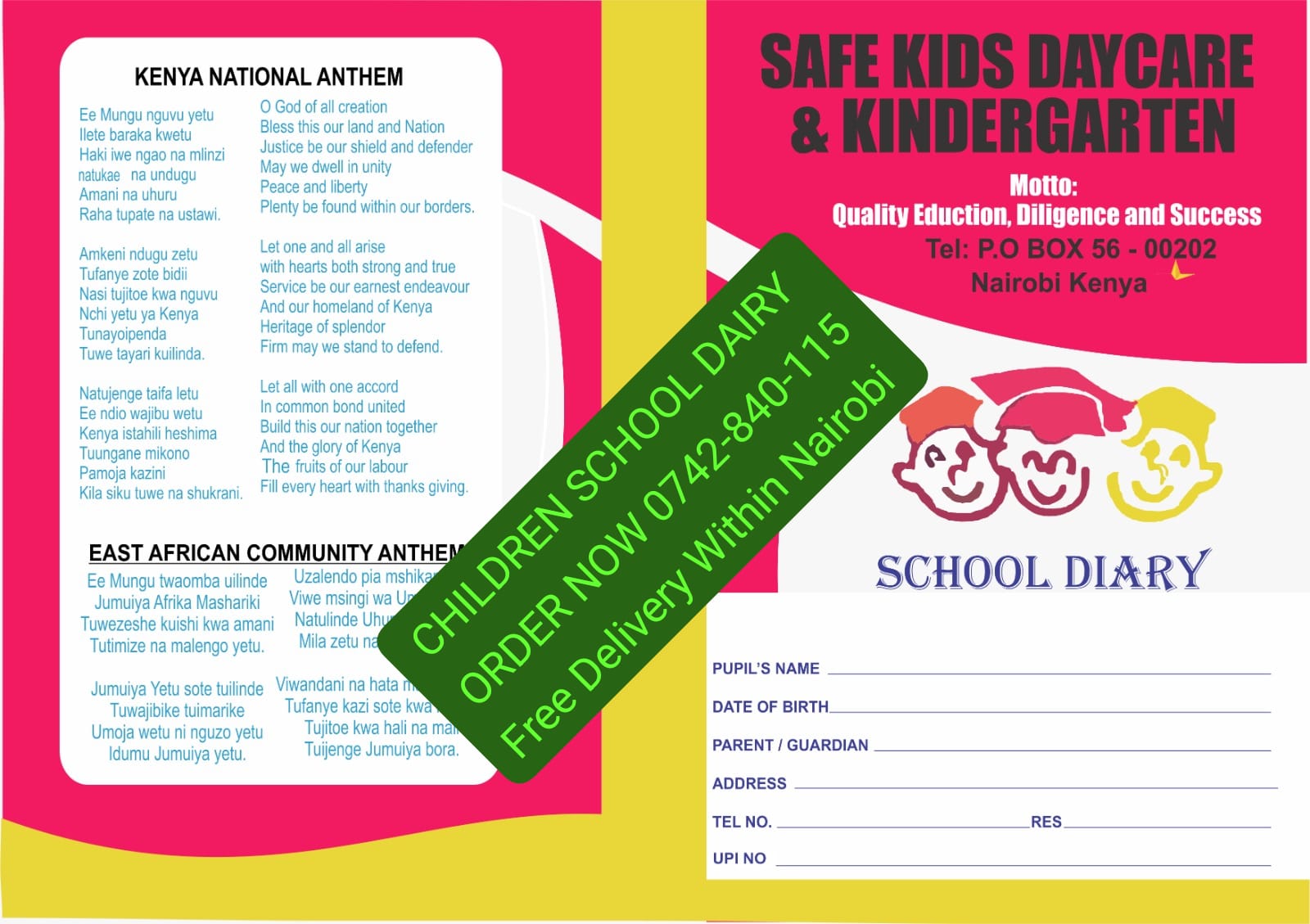 School Diaries item 1