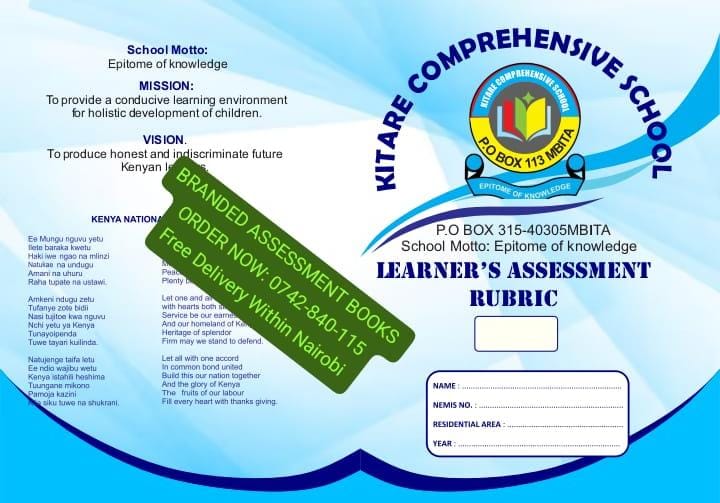 Branded Assessment Books item 13